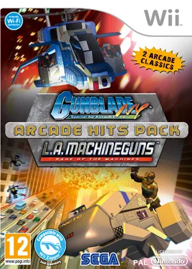 Gunblade NY & LA Machineguns - Arcade Hits Pack box cover front